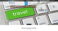 Desktop Screenshot of abimayviajes.com